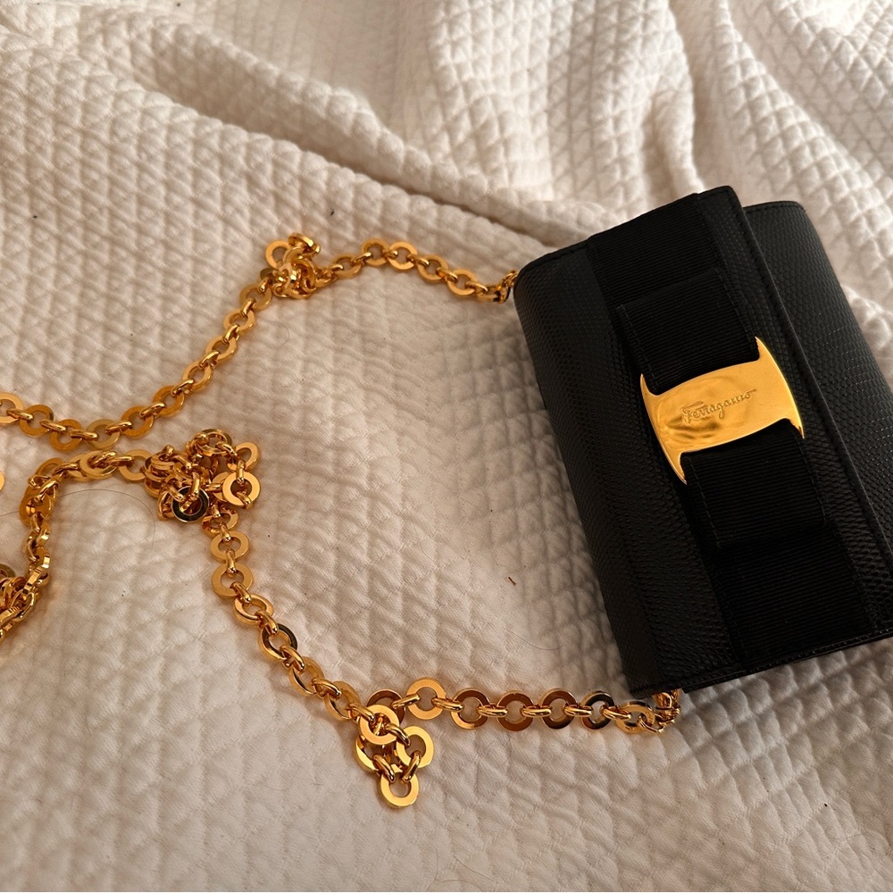 Black and Gold Designer Women's Bag